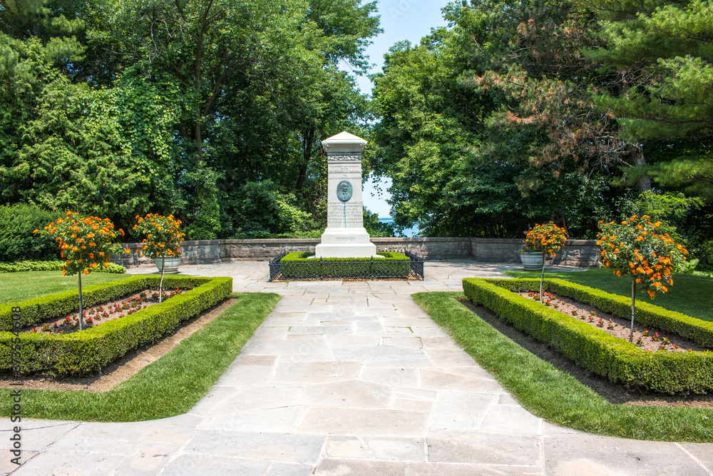 Laura Secord Memorial in Queenston Heights Park Niagara Falls Ontaria Canada