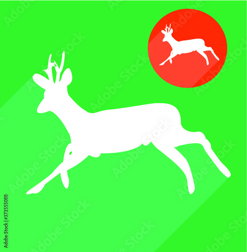Deer silhouette