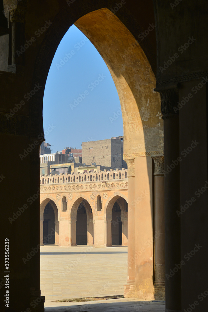 Ibn Tulun Mosque in Cairo, Egypt
