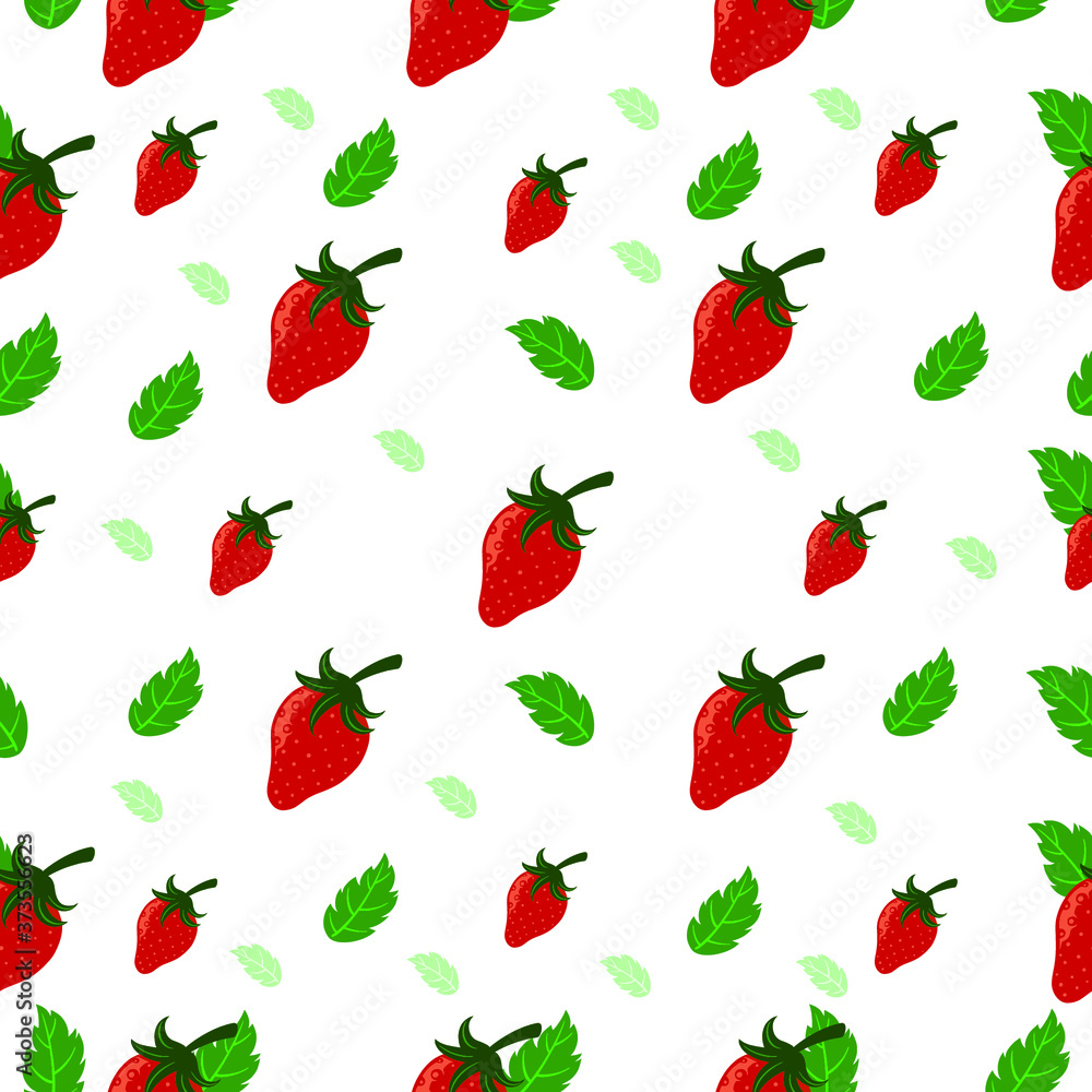 strawberry seamless pattern strawberry seamless pattern