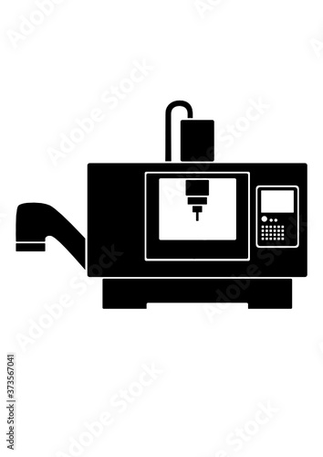 CNC Milling machine logo