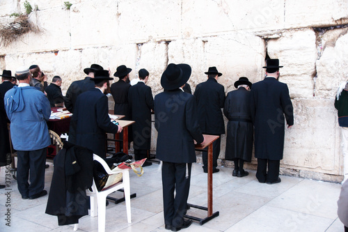 Wailing wall in jerusalem