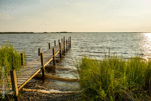 Dock on the edge of South Louisiana Waters