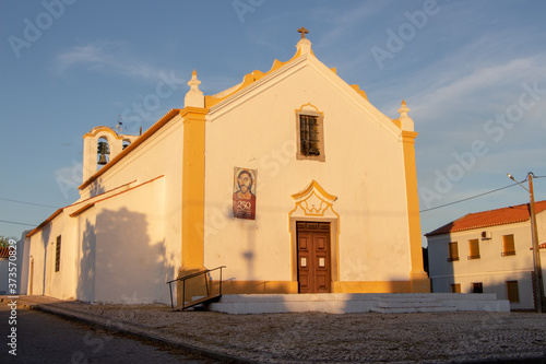 front view of the alentejo pedrogao church photo
