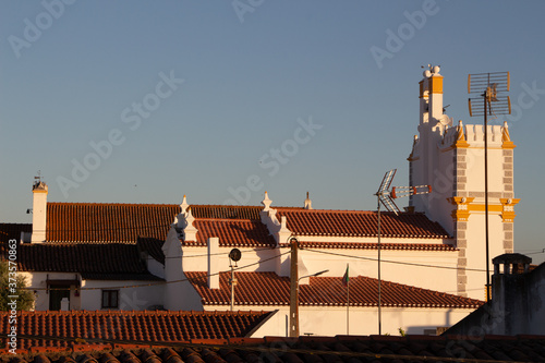 roof of the alentejo pedrogao church photo
