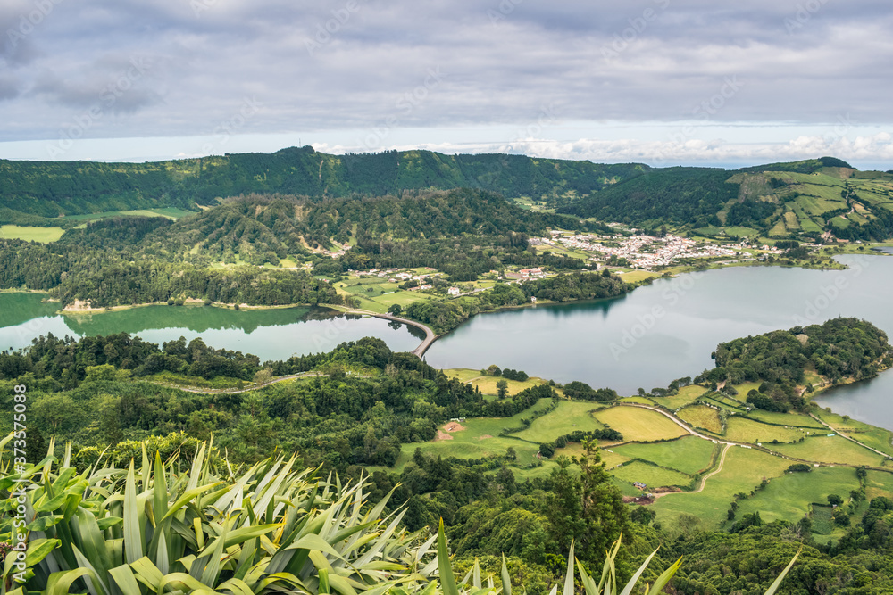 Cerrado Das Freiras Viewpoint Overlooking The Famous Sete Cidades Cerrado Das Freiras Viewpoint Overlooking The Famous Sete Cidades