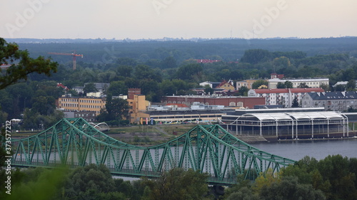 bridge over the river, Włocławek, Poland