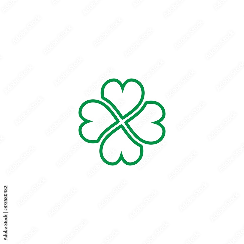 Clover Logo Template vector symbol Clover Logo Template vector symbol
