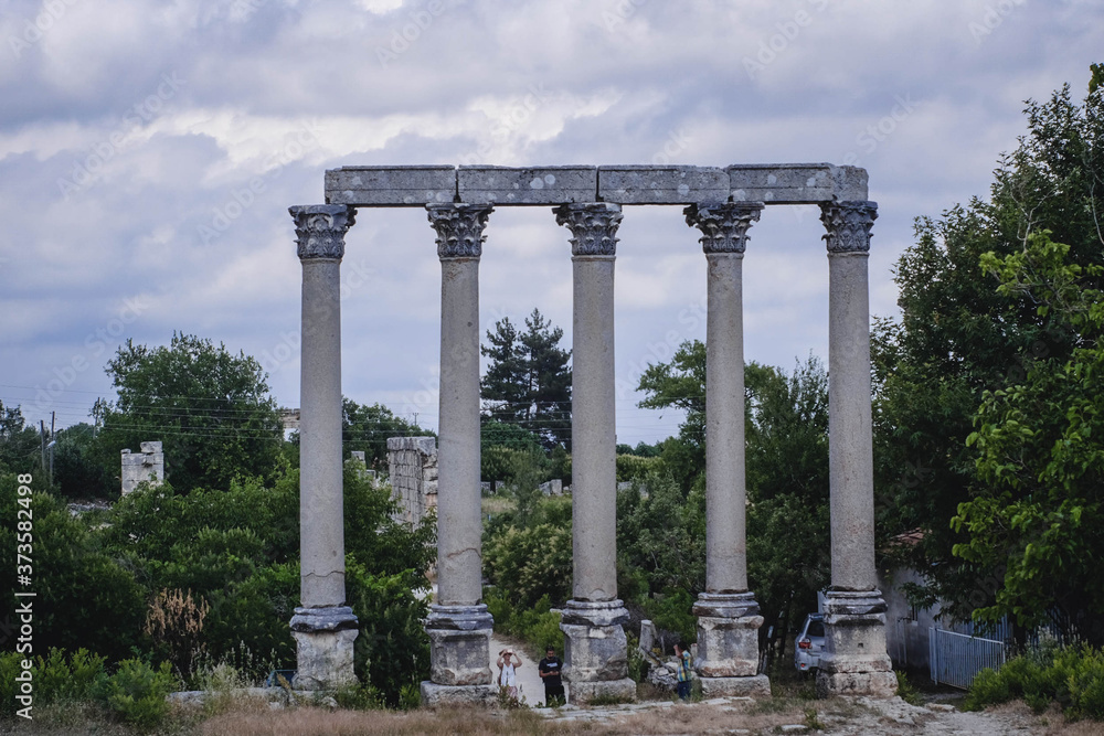 The remains of a Greek temple of Tyche, Olba