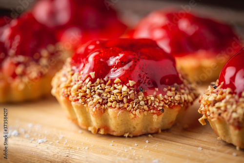 strawberry tartlet