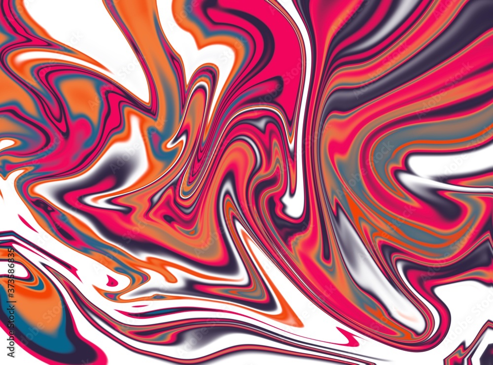 orange pink white psychedelic swirl trippy artwork abstract acrylic background