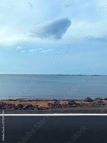 beach and sea