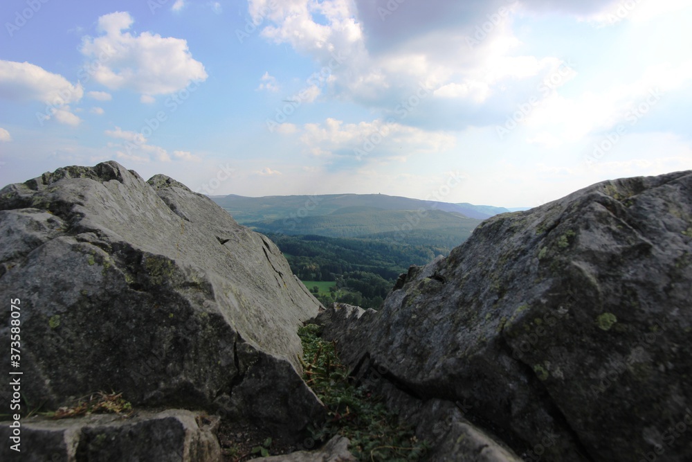 Fototapeta premium Im Gebirge