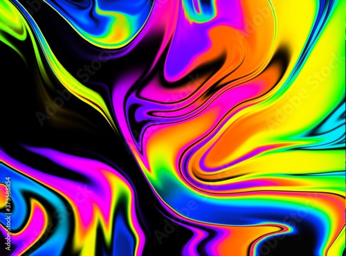 iridescent psychedelic swirl trippy artwork abstract acrylic background