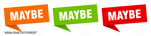 maybe banner sign. maybe speech bubble label set