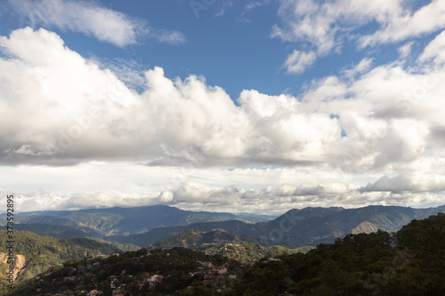 Mountain Views in Baguio City, The Philippines 