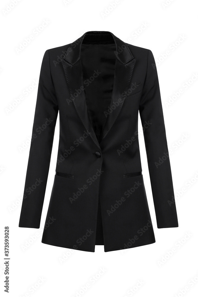 Black Women jacket, front view