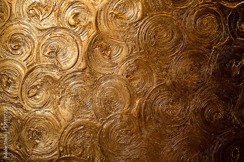 Textures made of cement mixed with gold. Used for building wall decoration
