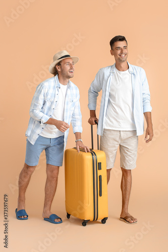 Couple of gay tourists on c...