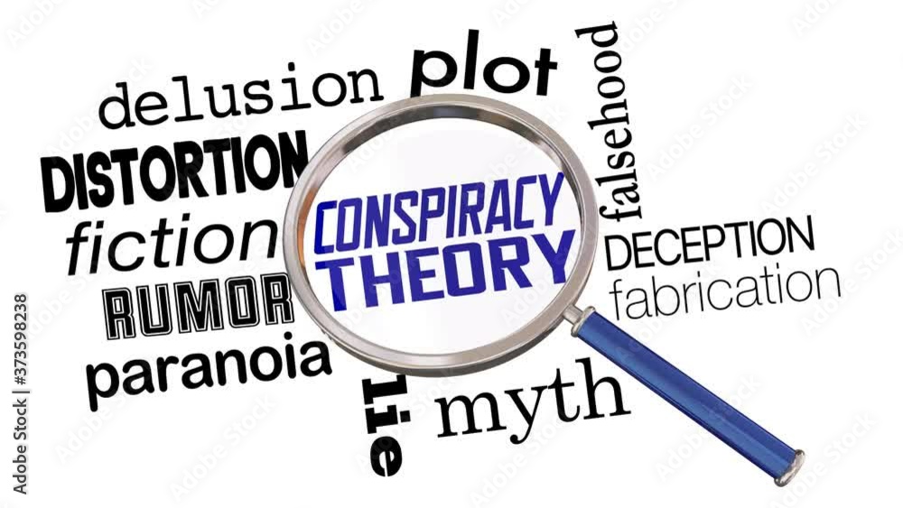 Conspiracy Theory Find Truth Paranoid False Story 3d Animation Conspiracy Theory Find Truth Paranoid False Story 3d Animation