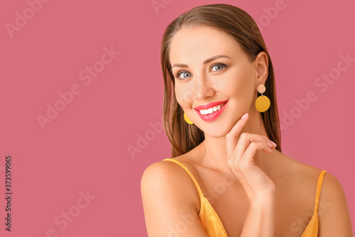 Young woman with beautiful ...