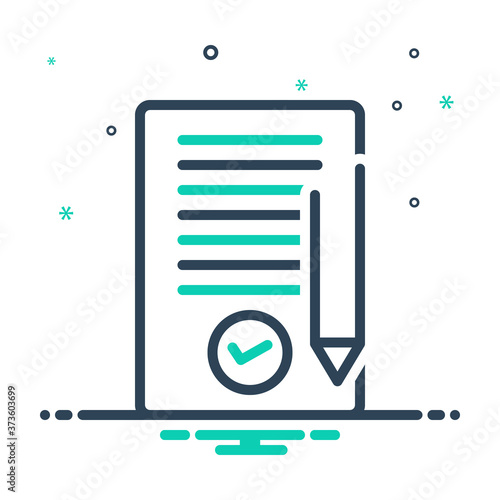 Mix icon for agreement