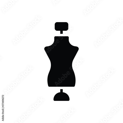 Black solid  icon for model