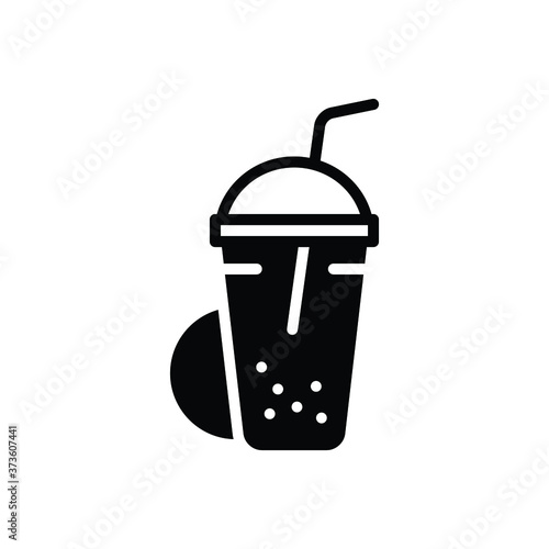 Wallpaper Mural Black solid  icon for shake Torontodigital.ca