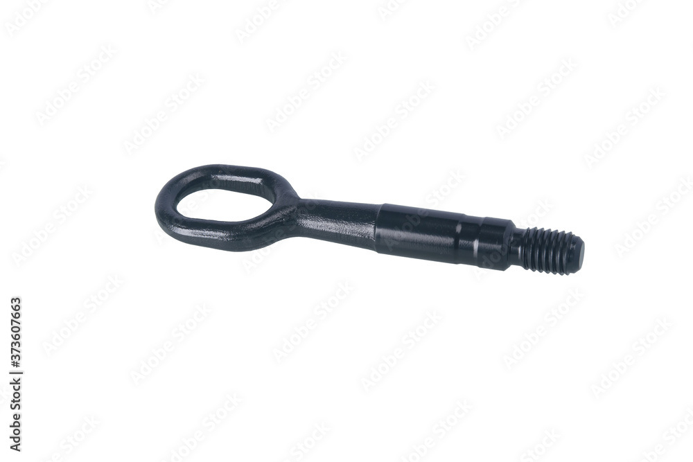 removable towing hook of the vehicle, isolate removable towing hook of the vehicle, isolate