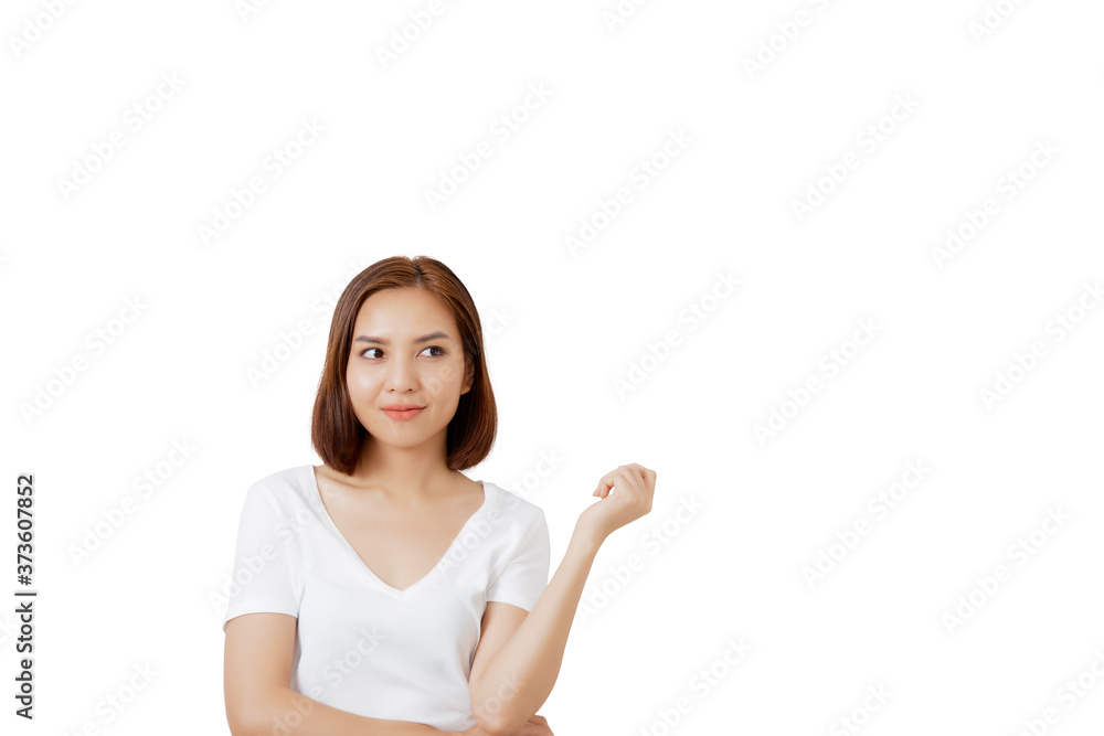 Beautiful Young Asian Woman brown hair posing Beautiful Young Asian Woman brown hair posing