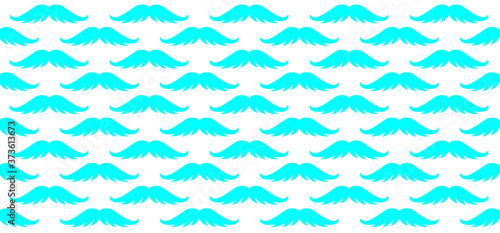 Slogan No shave or shaving moustache, mustache or beard men face. Men's Day. Awareness blue ribbon, medical symbol for psa prostate cancer month in november. Vector best quote signs