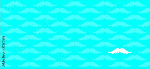 Slogan No shave or shaving moustache, mustache or beard men face. Men's Day. Awareness blue ribbon, medical symbol for psa prostate cancer month in november. Vector best quote signs