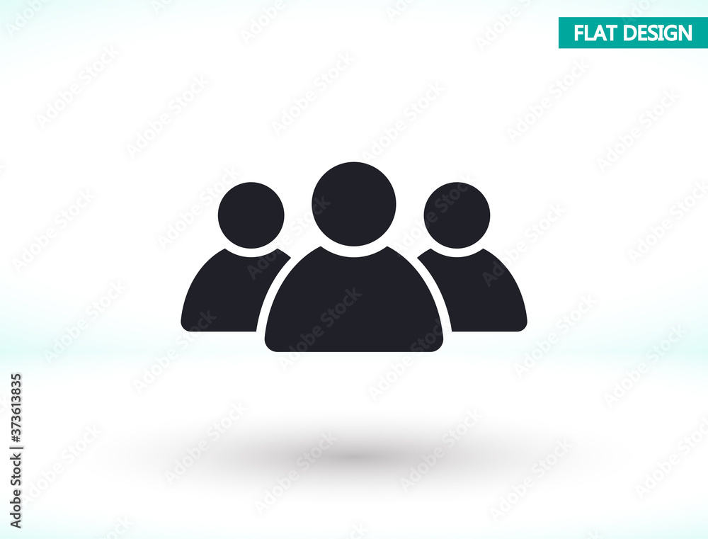 Human vector icon , lorem ipsum Flat design Human vector icon , lorem ipsum Flat design