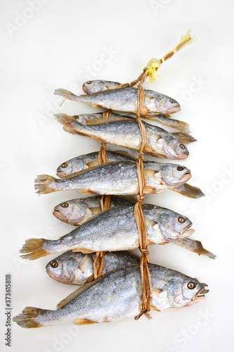 dried yellow corvina (Gulbi) photo