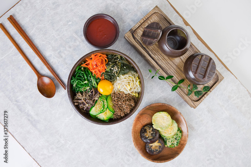 korean food, bibimbap