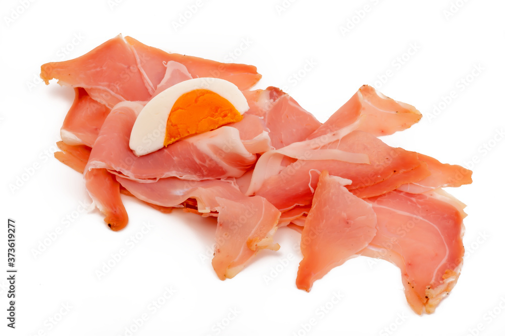 Luftgetrockneter Schweineschinken Luftgetrockneter Schweineschinken