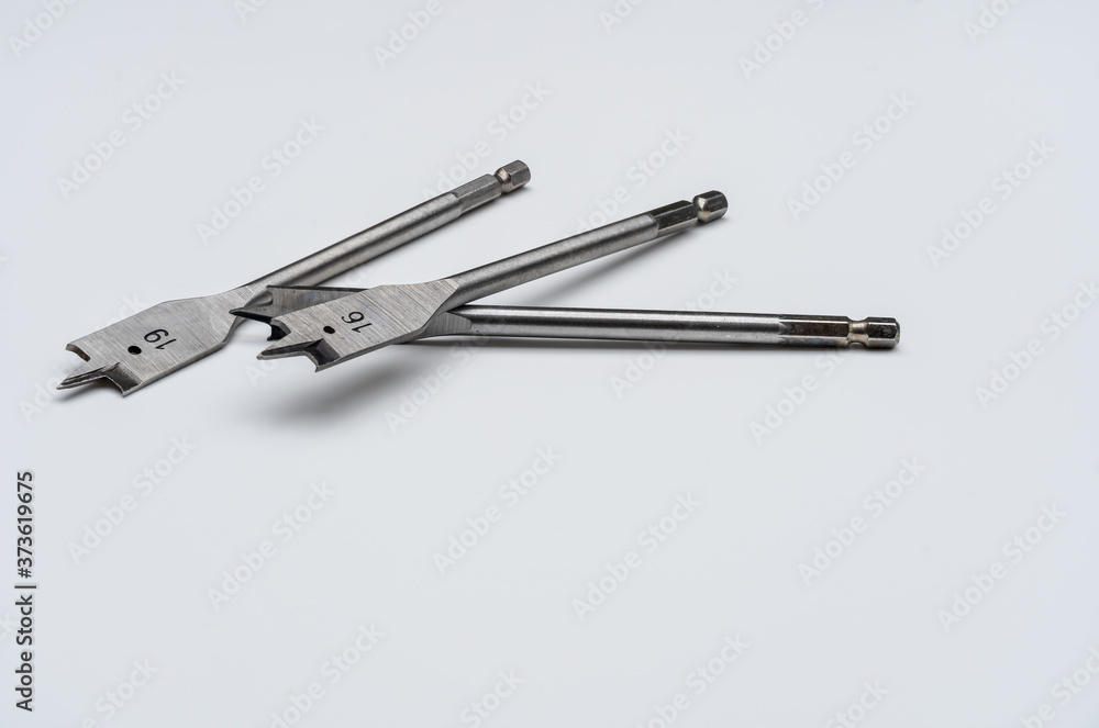 Wood drill bits sizes 13, 16,19 for power tools and hand operated brace drill Wood drill bits sizes 13, 16,19 for power tools and hand operated brace drill