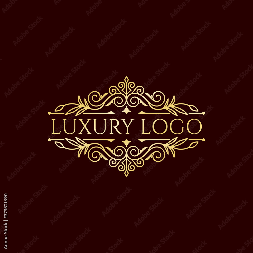 Vintage Luxury logo Collection  Design
