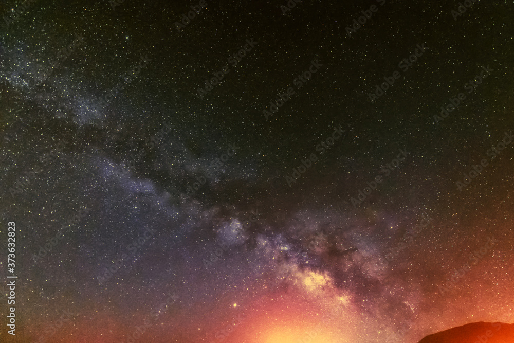 Fototapeta premium 満天星夜