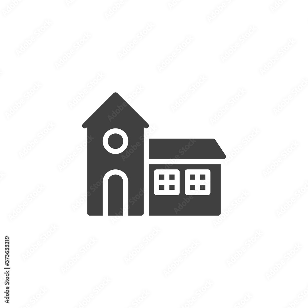 Ghost house vector icon. filled flat sign for mobile concept and web design. Halloween haunted house glyph icon. Symbol, logo illustration. Vector graphics Ghost house vector icon. filled flat sign for mobile concept and web design. Halloween haunted house glyph icon. Symbol, logo illustration. Vector graphics