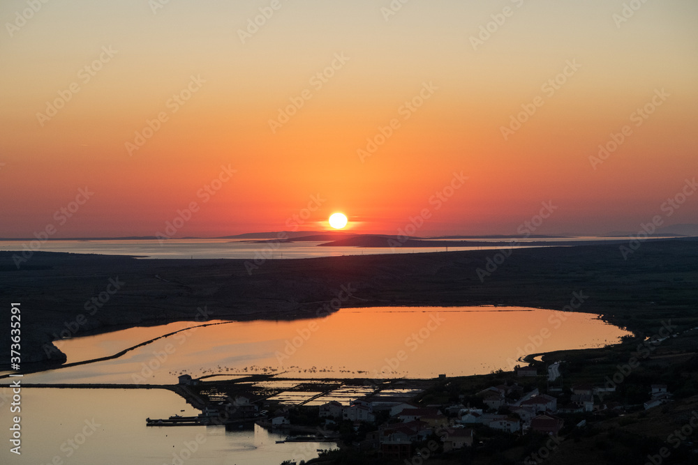 Fototapeta premium Sonnenuntergang