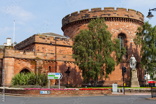 Obraz na płótnie Carlisle Citadel Tower 25 08 2020 in Carlisle, UK