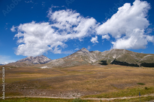 campo imperatore national park of gransasso italy photo