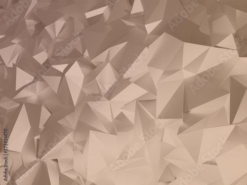 Abstract triangle geometric 3d texture Background. 3d illustration.