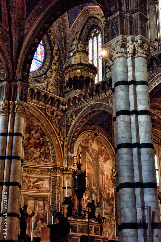 Fototapeta premium Cathedral of Siena, Italy
