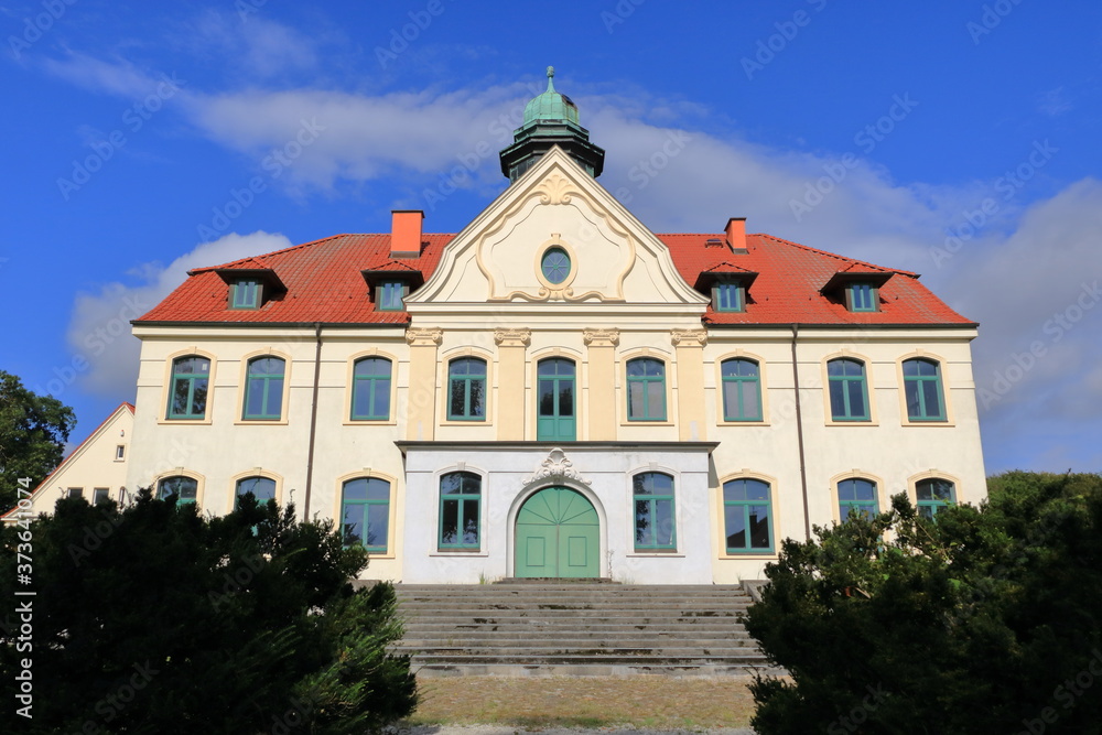beautifully renovated castle krassow near wismar in mecklenburg-western pomerania in Germany