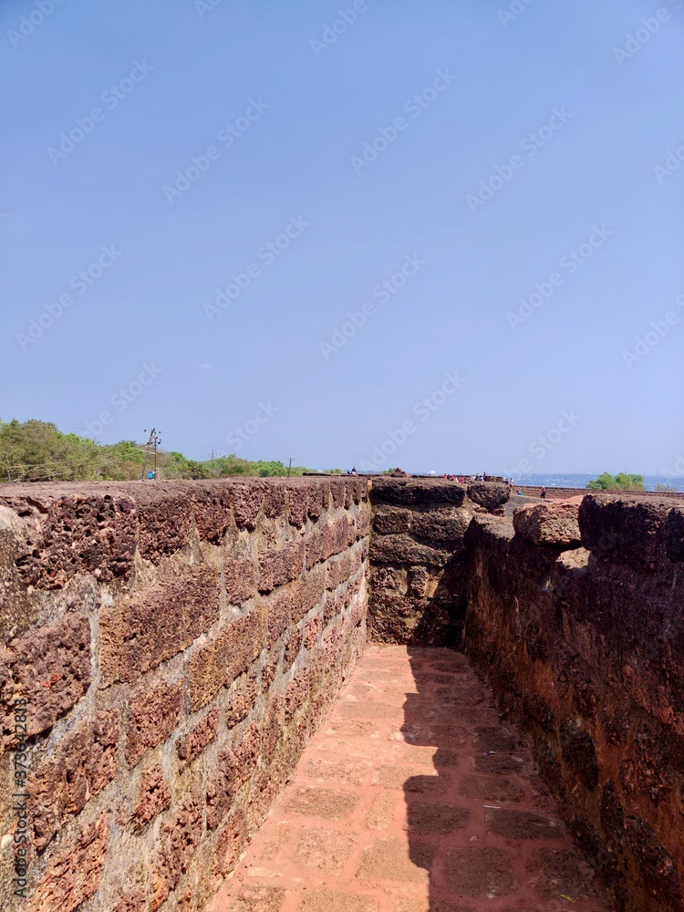 Portugese Fort in Goa, India