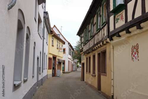 July 10 2020 - Bad Bergzabern in Germany: View in City of Bad Bergzabern in the palatinate © Dynamoland