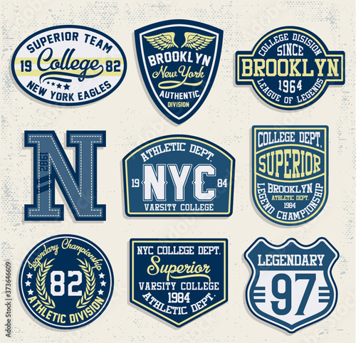 Vintage theme typography for t shirt prints, posters and other uses.