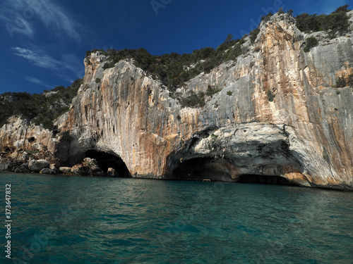 Sea Oxen Grottoes grotta del bue marino Cala Gonone Italy